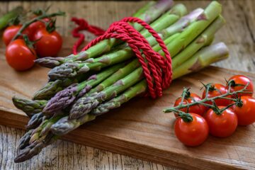 asparagus, green, vegetables