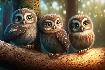 owl, three owls, bird-7600302.jpg